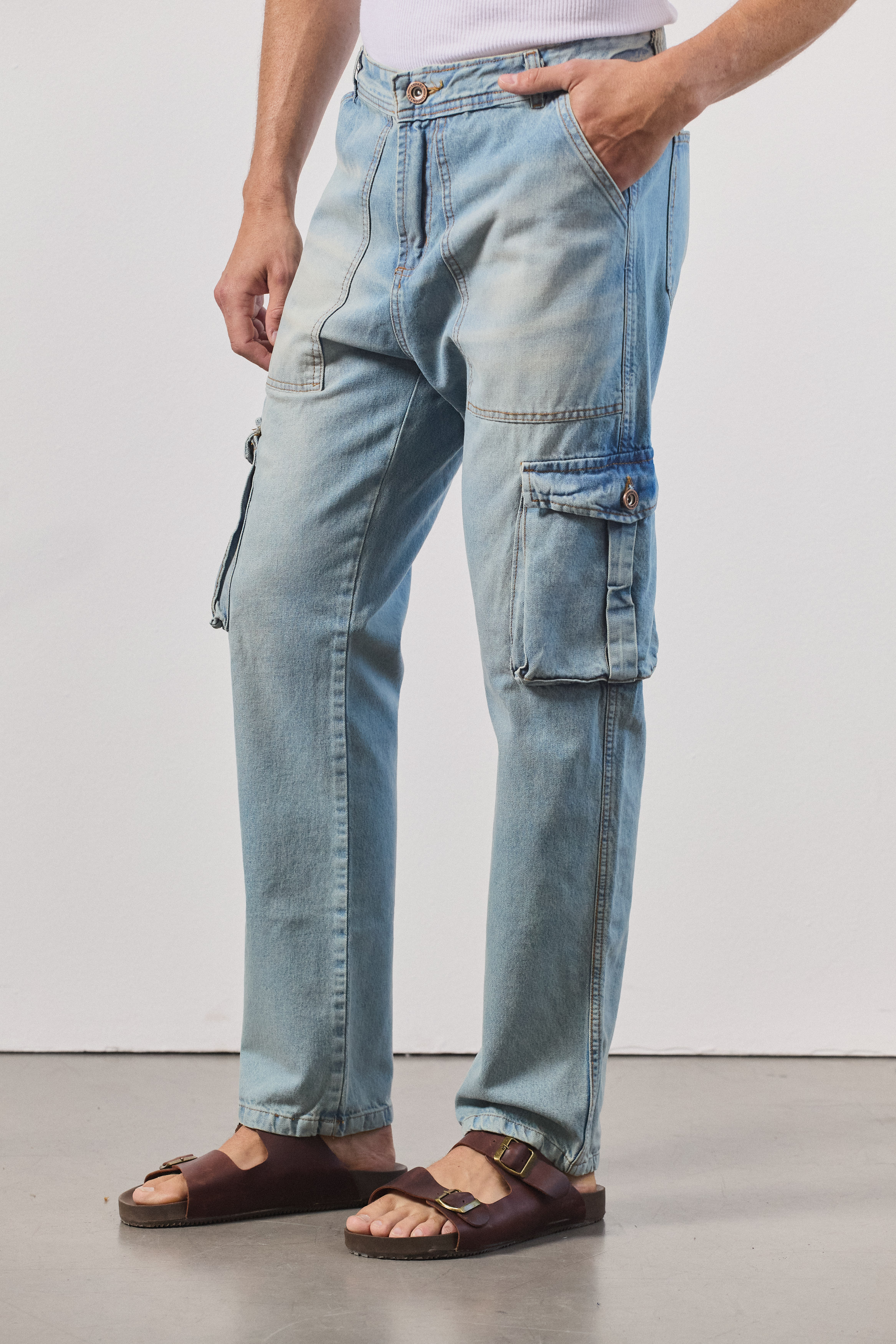 JEAN CARGO BAGGY