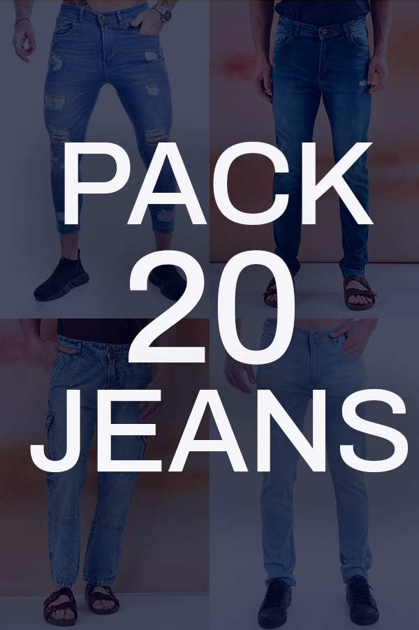 20 JEANS SURTIDOS SIN FALLA