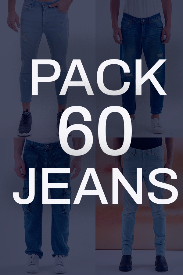 60 JEANS SURTIDOS SIN FALLA