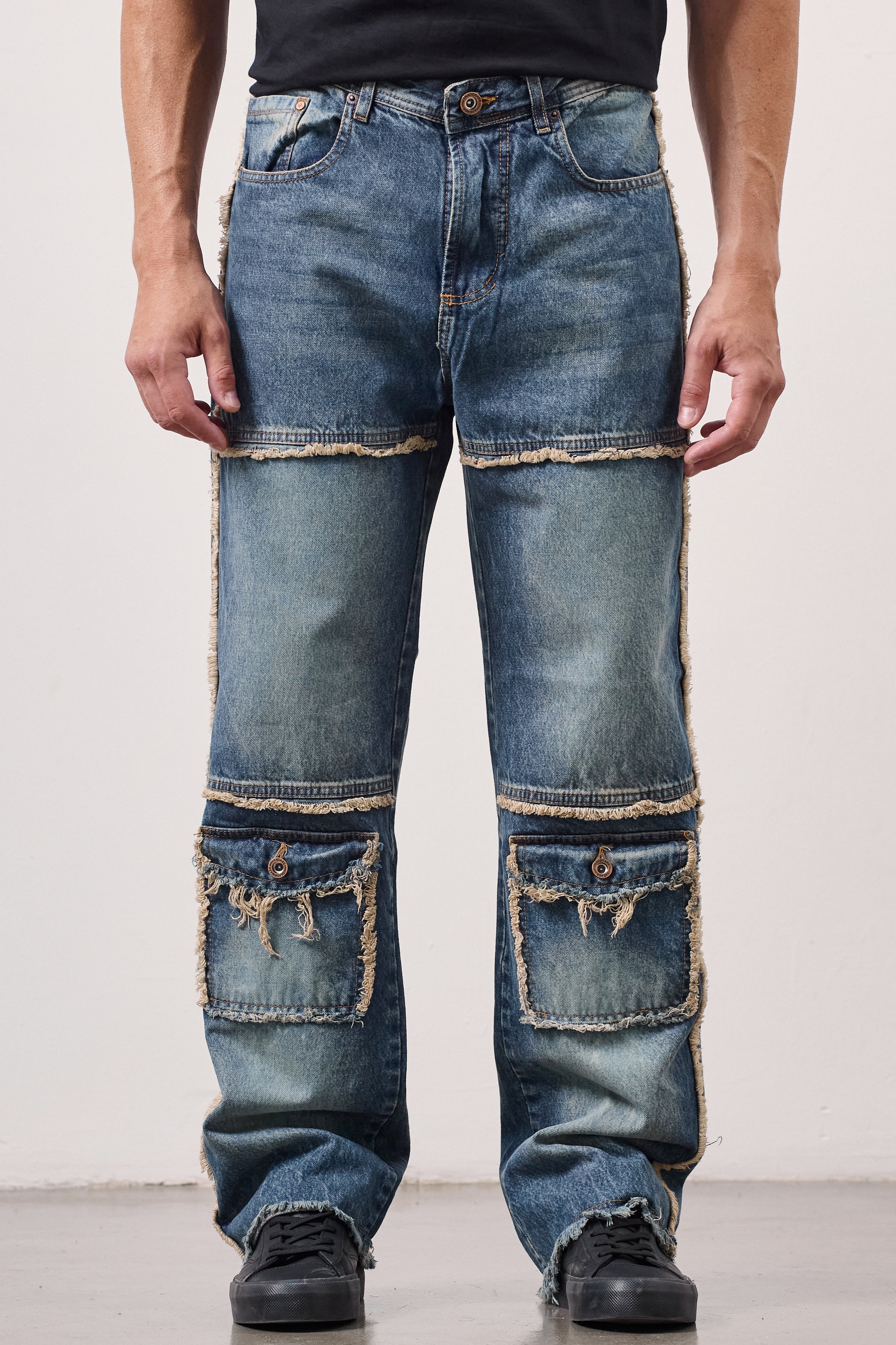 JEAN BAGGY FLECO