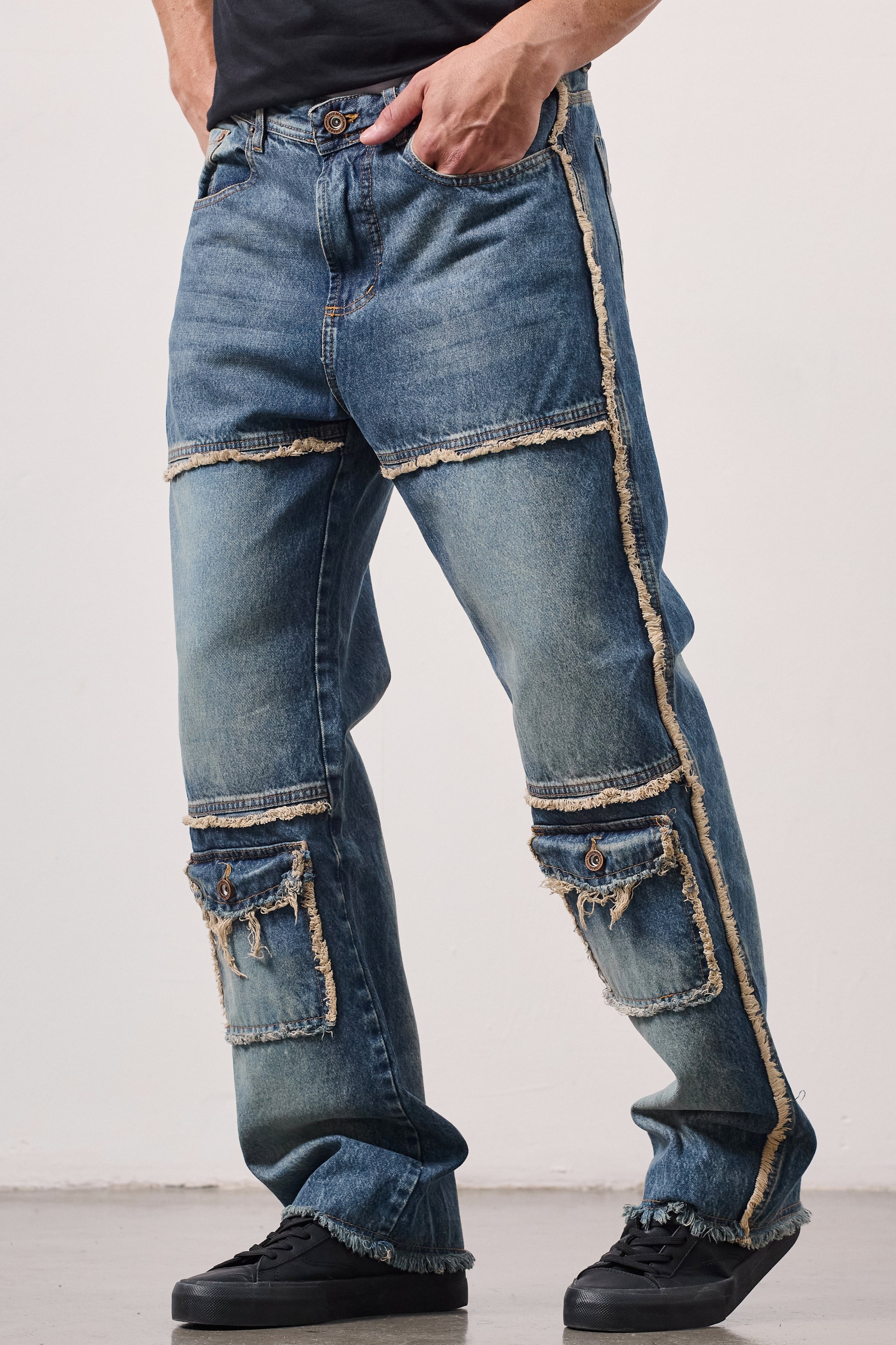 JEAN BAGGY FLECO