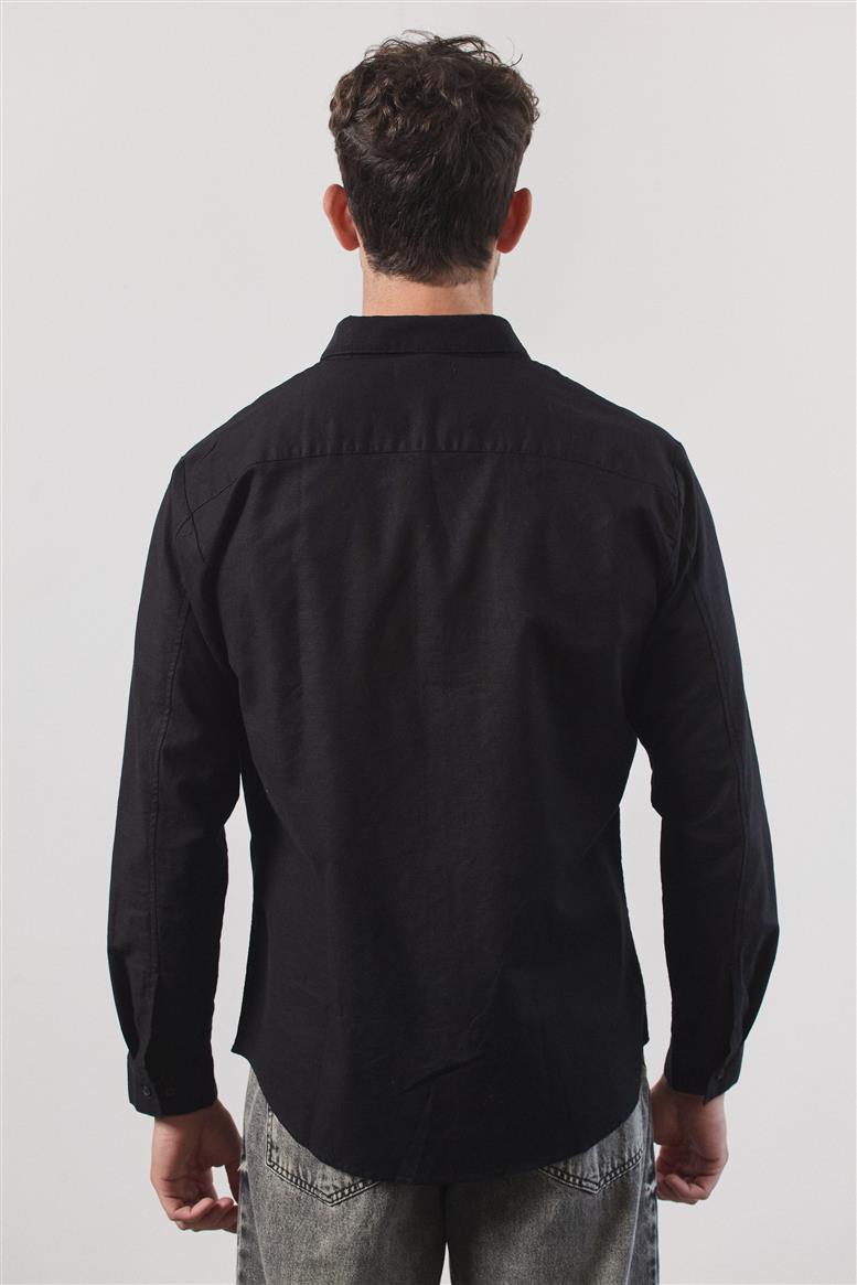 CAMISA LINO MANGA LARGA